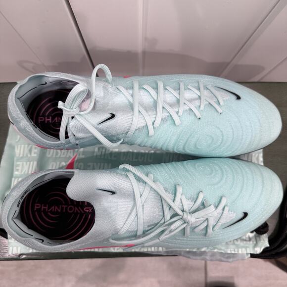 New Nike Phantom GX 2 Elite FG Low Soccer Cleats Light Blue Size 13 FJ2559-300 main image 7